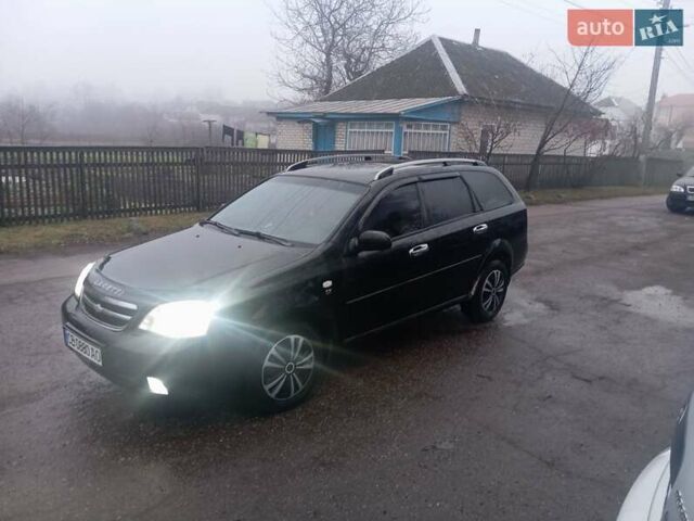 Черный Шевроле Лачетти, объемом двигателя 1.8 л и пробегом 230 тыс. км за 4350 $, фото 3 на Automoto.ua