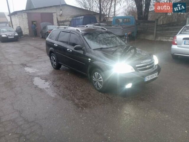 Черный Шевроле Лачетти, объемом двигателя 1.8 л и пробегом 230 тыс. км за 4350 $, фото 6 на Automoto.ua