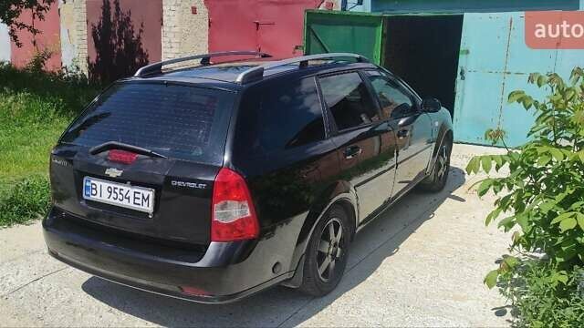 Черный Шевроле Лачетти, объемом двигателя 1.8 л и пробегом 195 тыс. км за 4000 $, фото 2 на Automoto.ua