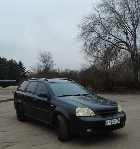 Черный Шевроле Лачетти, объемом двигателя 1.6 л и пробегом 283 тыс. км за 2999 $, фото 2 на Automoto.ua
