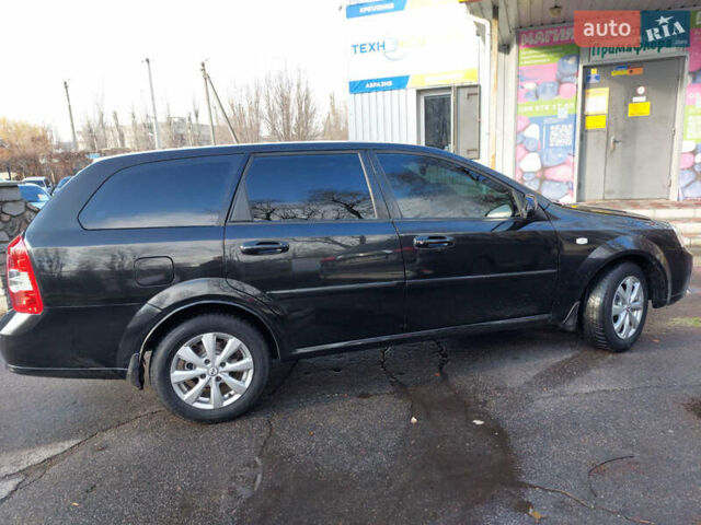 Черный Шевроле Лачетти, объемом двигателя 1.8 л и пробегом 257 тыс. км за 4200 $, фото 2 на Automoto.ua