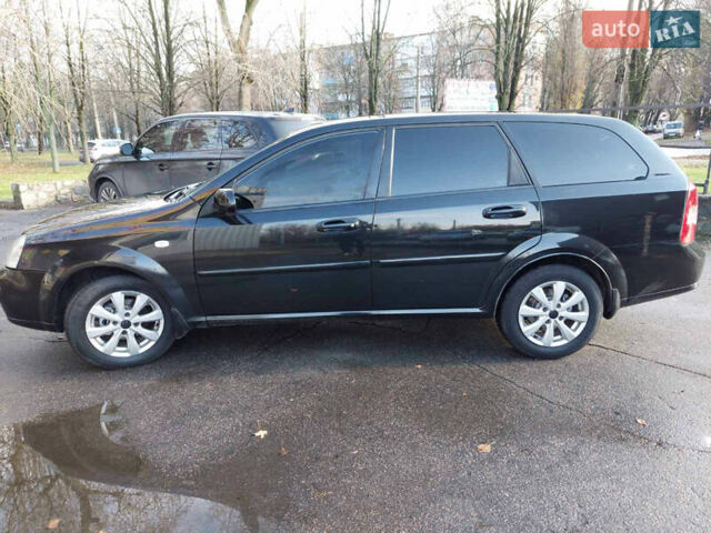 Черный Шевроле Лачетти, объемом двигателя 1.8 л и пробегом 257 тыс. км за 4200 $, фото 9 на Automoto.ua