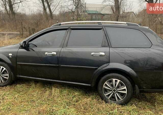 Черный Шевроле Лачетти, объемом двигателя 1.8 л и пробегом 235 тыс. км за 3300 $, фото 3 на Automoto.ua