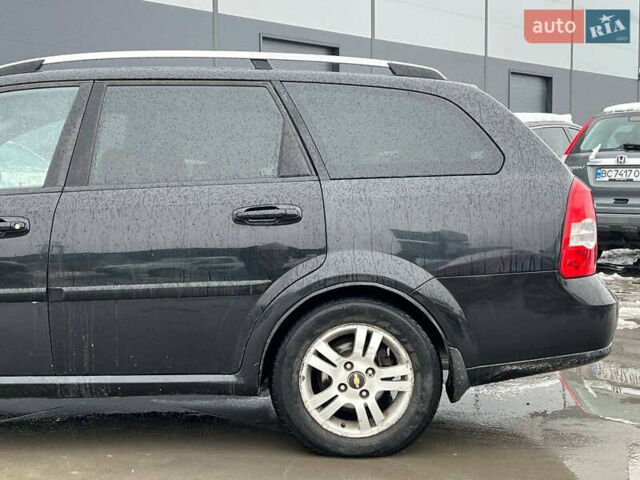 Черный Шевроле Лачетти, объемом двигателя 1.8 л и пробегом 293 тыс. км за 4190 $, фото 4 на Automoto.ua