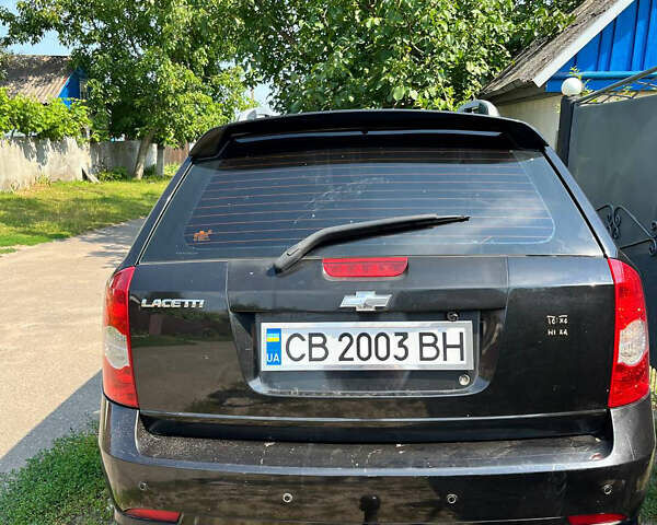 Черный Шевроле Лачетти, объемом двигателя 1.8 л и пробегом 188 тыс. км за 4500 $, фото 1 на Automoto.ua