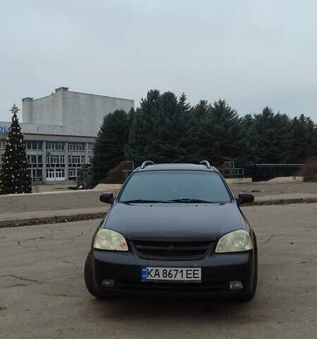 Черный Шевроле Лачетти, объемом двигателя 1.6 л и пробегом 283 тыс. км за 2999 $, фото 1 на Automoto.ua