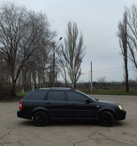 Черный Шевроле Лачетти, объемом двигателя 1.6 л и пробегом 283 тыс. км за 2999 $, фото 3 на Automoto.ua
