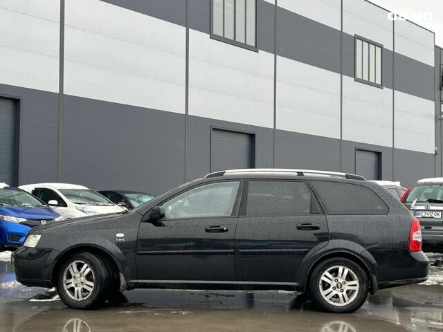 Черный Шевроле Лачетти, объемом двигателя 1.8 л и пробегом 293 тыс. км за 4190 $, фото 3 на Automoto.ua