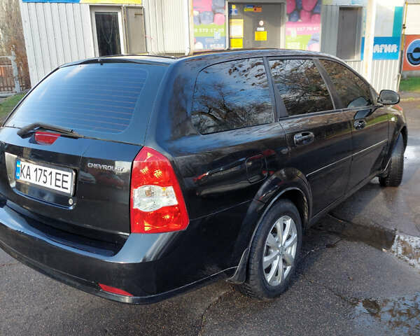 Черный Шевроле Лачетти, объемом двигателя 1.8 л и пробегом 257 тыс. км за 4200 $, фото 10 на Automoto.ua