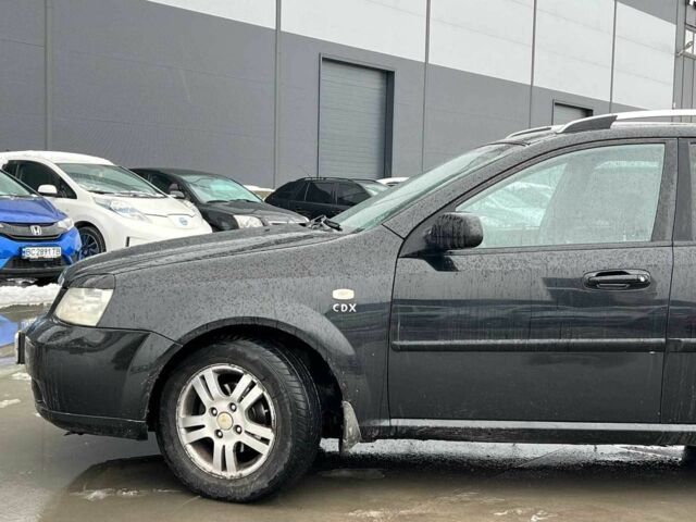 Черный Шевроле Лачетти, объемом двигателя 1.8 л и пробегом 293 тыс. км за 4190 $, фото 2 на Automoto.ua