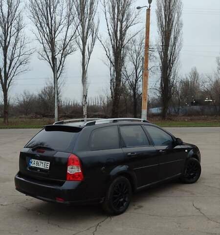 Черный Шевроле Лачетти, объемом двигателя 1.6 л и пробегом 283 тыс. км за 2999 $, фото 4 на Automoto.ua
