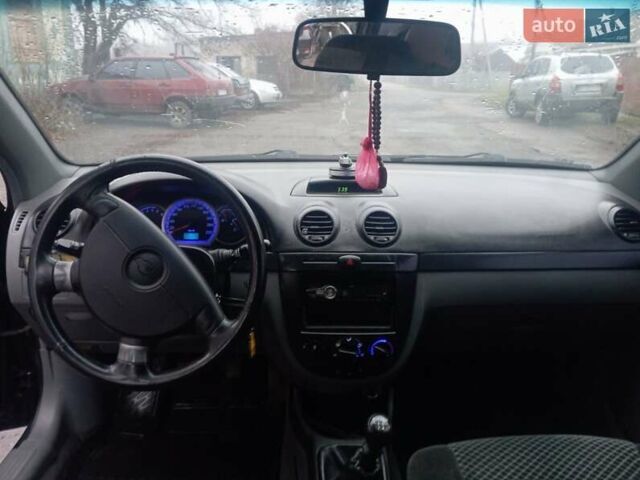 Черный Шевроле Лачетти, объемом двигателя 1.8 л и пробегом 230 тыс. км за 4350 $, фото 9 на Automoto.ua