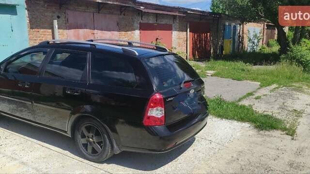 Черный Шевроле Лачетти, объемом двигателя 1.8 л и пробегом 195 тыс. км за 4000 $, фото 4 на Automoto.ua