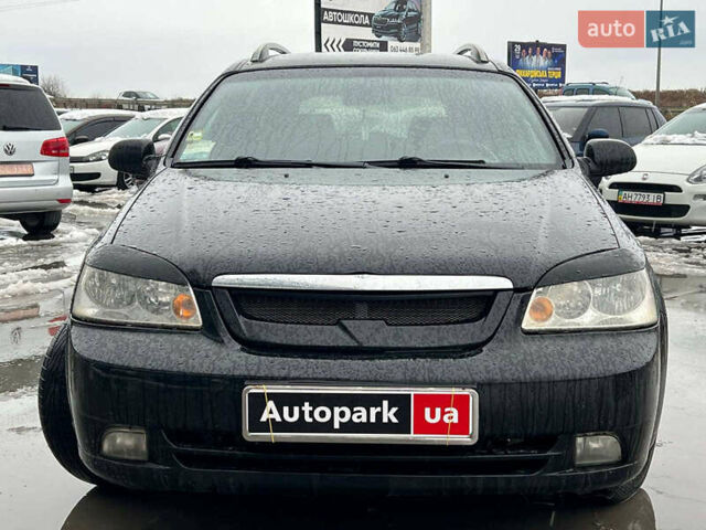Черный Шевроле Лачетти, объемом двигателя 1.8 л и пробегом 293 тыс. км за 4190 $, фото 1 на Automoto.ua