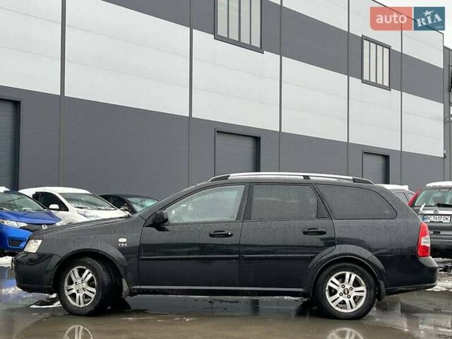 Черный Шевроле Лачетти, объемом двигателя 1.8 л и пробегом 293 тыс. км за 4190 $, фото 3 на Automoto.ua