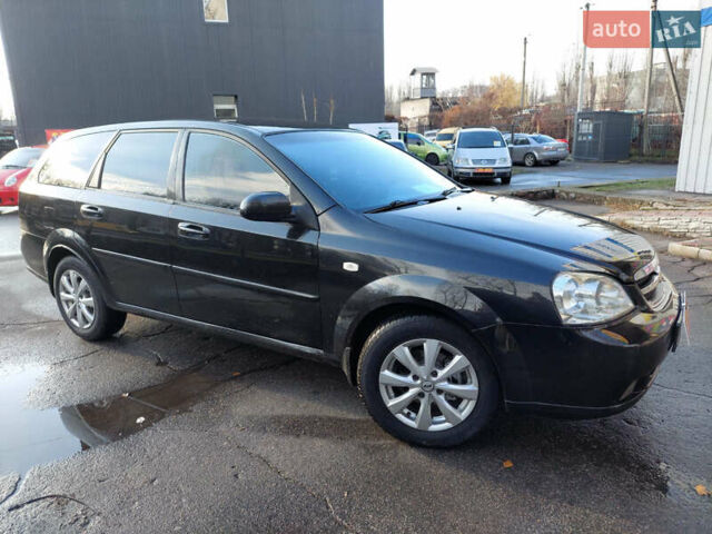 Черный Шевроле Лачетти, объемом двигателя 1.8 л и пробегом 257 тыс. км за 4200 $, фото 1 на Automoto.ua