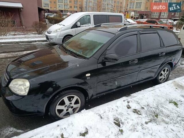 Черный Шевроле Лачетти, объемом двигателя 1.6 л и пробегом 193 тыс. км за 4500 $, фото 14 на Automoto.ua