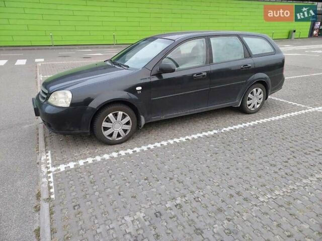 Черный Шевроле Лачетти, объемом двигателя 1.8 л и пробегом 238 тыс. км за 3500 $, фото 3 на Automoto.ua