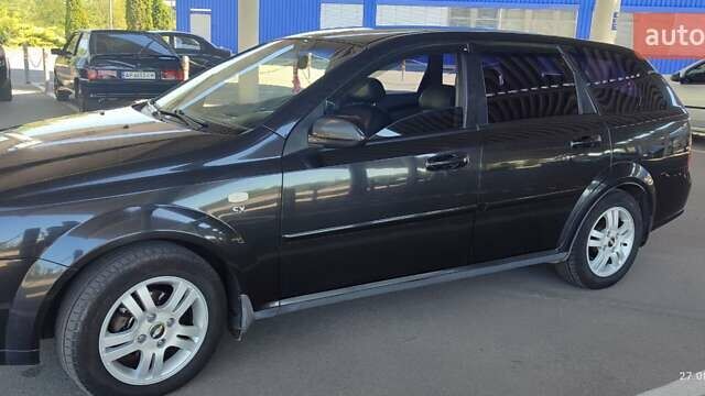 Черный Шевроле Лачетти, объемом двигателя 1.8 л и пробегом 217 тыс. км за 5300 $, фото 9 на Automoto.ua