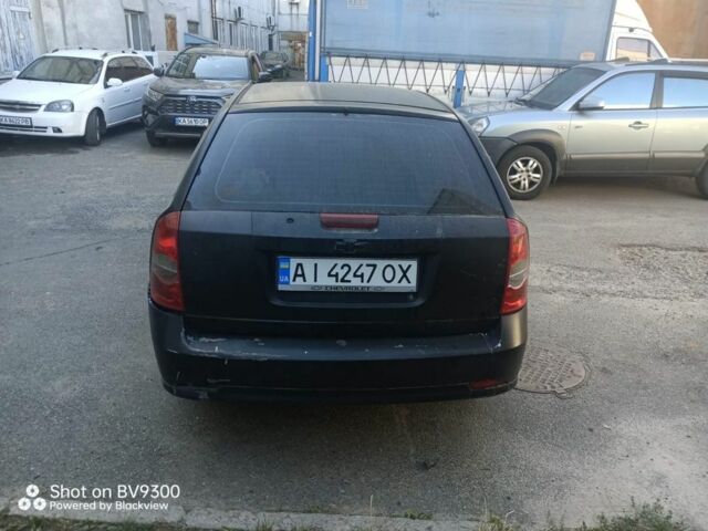 Черный Шевроле Лачетти, объемом двигателя 1.8 л и пробегом 400 тыс. км за 2500 $, фото 3 на Automoto.ua