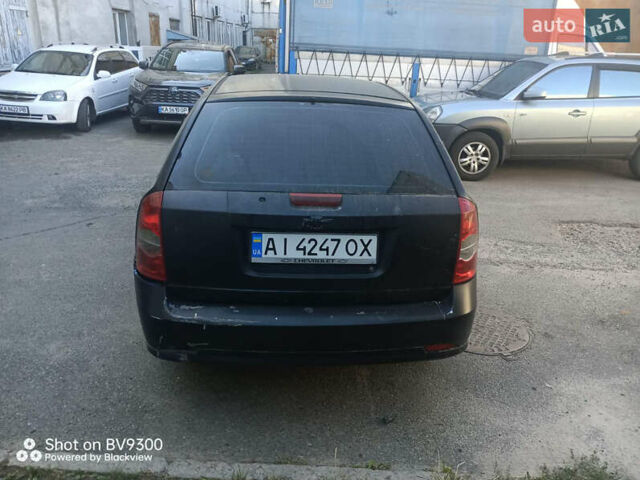 Черный Шевроле Лачетти, объемом двигателя 1.8 л и пробегом 425 тыс. км за 2700 $, фото 2 на Automoto.ua