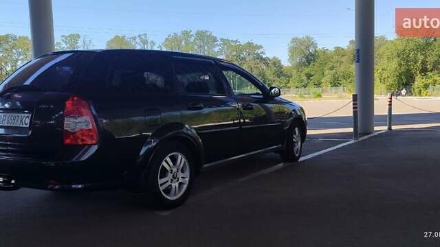 Черный Шевроле Лачетти, объемом двигателя 1.8 л и пробегом 217 тыс. км за 5300 $, фото 4 на Automoto.ua