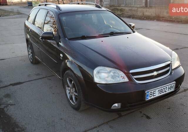 Черный Шевроле Лачетти, объемом двигателя 1.8 л и пробегом 210 тыс. км за 3800 $, фото 3 на Automoto.ua
