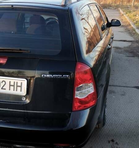 Черный Шевроле Лачетти, объемом двигателя 1.8 л и пробегом 210 тыс. км за 3800 $, фото 6 на Automoto.ua