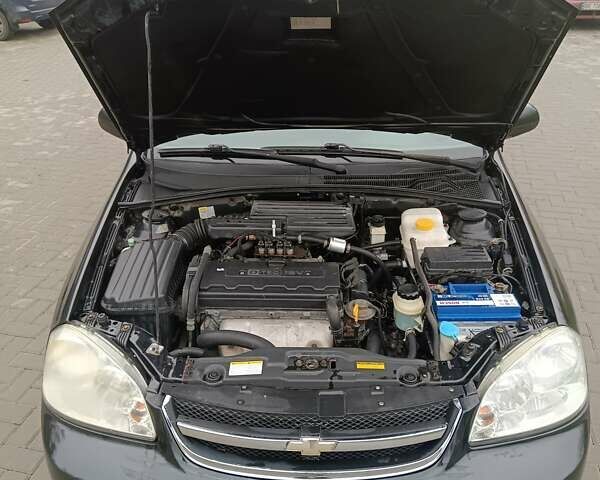Чорний Шевроле Лачетті, об'ємом двигуна 1.8 л та пробігом 220 тис. км за 4300 $, фото 2 на Automoto.ua