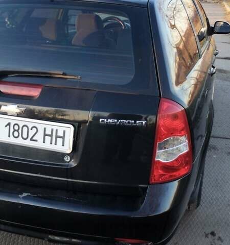 Черный Шевроле Лачетти, объемом двигателя 1.8 л и пробегом 210 тыс. км за 3800 $, фото 9 на Automoto.ua