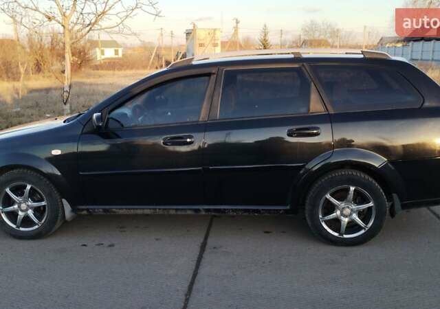 Черный Шевроле Лачетти, объемом двигателя 1.8 л и пробегом 210 тыс. км за 3800 $, фото 7 на Automoto.ua