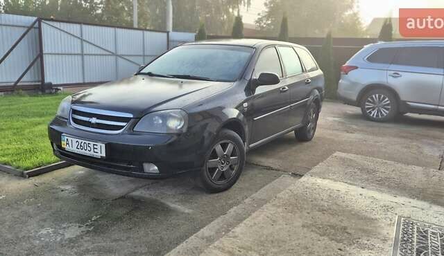 Черный Шевроле Лачетти, объемом двигателя 1.8 л и пробегом 280 тыс. км за 3899 $, фото 1 на Automoto.ua