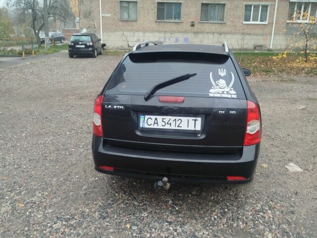 Черный Шевроле Лачетти, объемом двигателя 1.8 л и пробегом 300 тыс. км за 3800 $, фото 5 на Automoto.ua