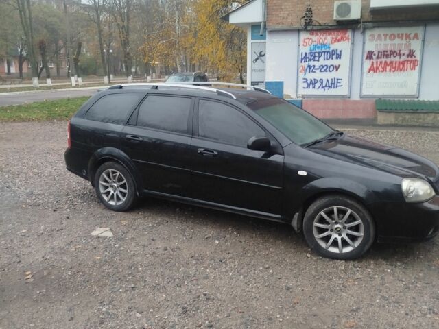 Черный Шевроле Лачетти, объемом двигателя 1.8 л и пробегом 300 тыс. км за 3800 $, фото 2 на Automoto.ua