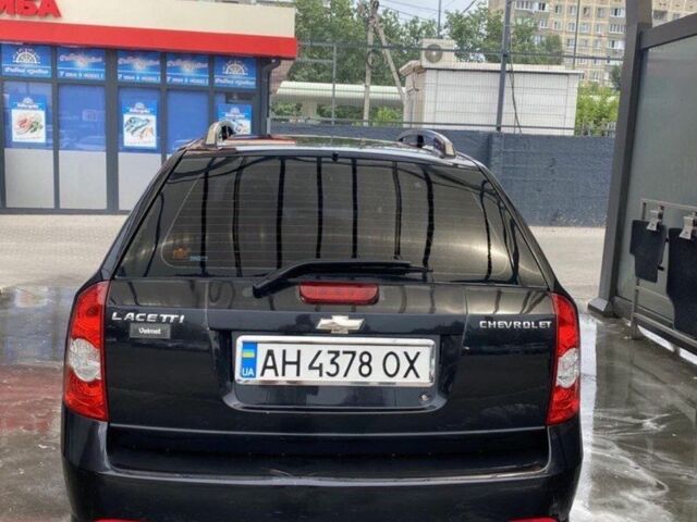 Черный Шевроле Лачетти, объемом двигателя 1.6 л и пробегом 197 тыс. км за 4600 $, фото 1 на Automoto.ua
