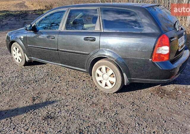 Чорний Шевроле Лачетті, об'ємом двигуна 1.8 л та пробігом 220 тис. км за 5500 $, фото 3 на Automoto.ua