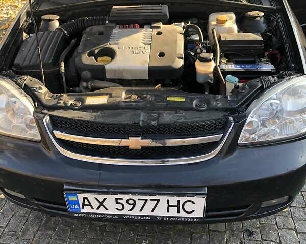 Чорний Шевроле Лачетті, об'ємом двигуна 1.8 л та пробігом 193 тис. км за 4000 $, фото 6 на Automoto.ua