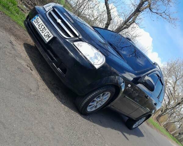 Черный Шевроле Лачетти, объемом двигателя 1.8 л и пробегом 260 тыс. км за 4900 $, фото 2 на Automoto.ua