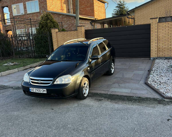 Черный Шевроле Лачетти, объемом двигателя 1.8 л и пробегом 210 тыс. км за 6150 $, фото 1 на Automoto.ua
