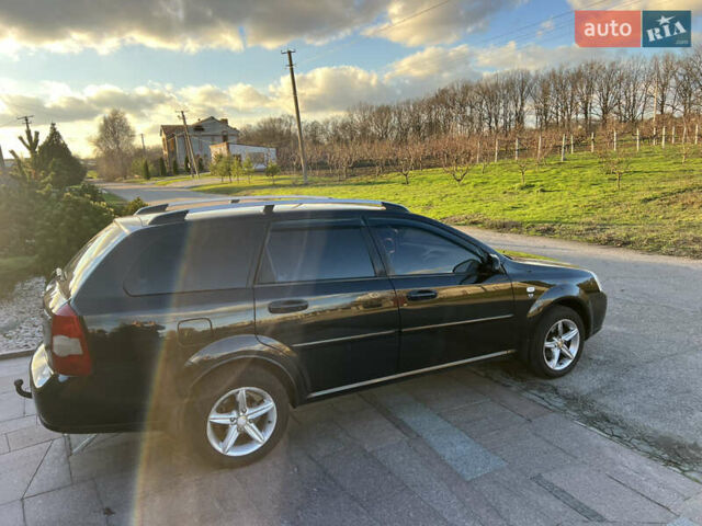 Черный Шевроле Лачетти, объемом двигателя 1.8 л и пробегом 210 тыс. км за 6150 $, фото 4 на Automoto.ua