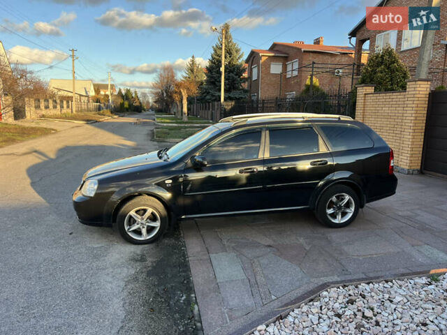 Черный Шевроле Лачетти, объемом двигателя 1.8 л и пробегом 210 тыс. км за 6150 $, фото 3 на Automoto.ua