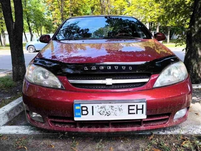 Красный Шевроле Лачетти, объемом двигателя 0 л и пробегом 297 тыс. км за 4200 $, фото 1 на Automoto.ua