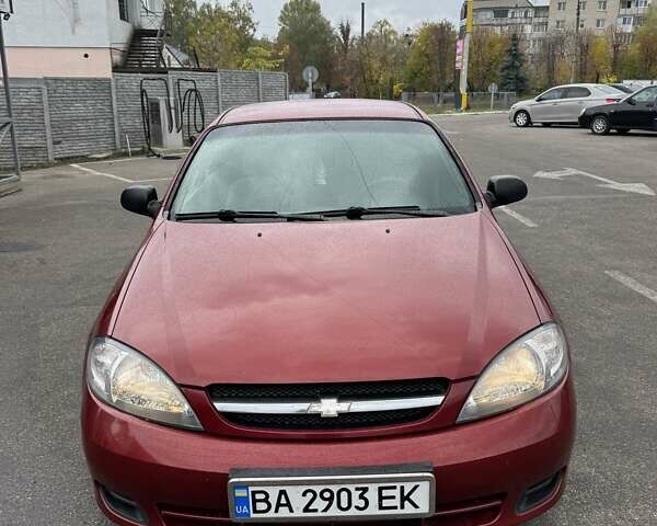 Красный Шевроле Лачетти, объемом двигателя 1.4 л и пробегом 160 тыс. км за 4450 $, фото 1 на Automoto.ua