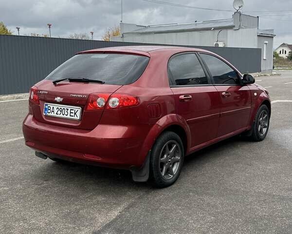 Красный Шевроле Лачетти, объемом двигателя 1.4 л и пробегом 160 тыс. км за 4450 $, фото 4 на Automoto.ua
