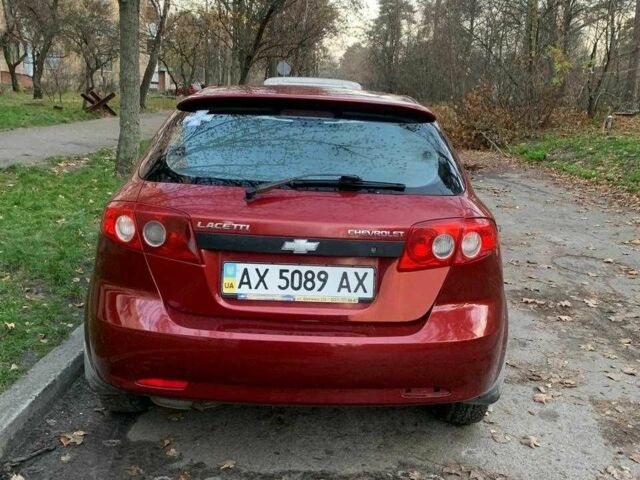 Красный Шевроле Лачетти, объемом двигателя 1.6 л и пробегом 250 тыс. км за 2489 $, фото 3 на Automoto.ua