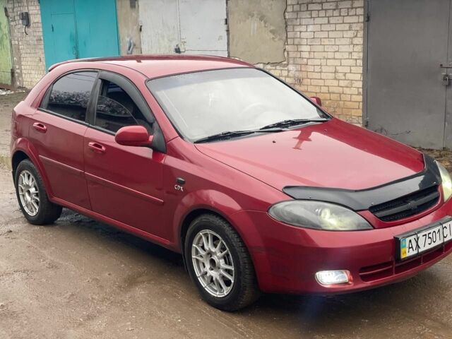 Червоний Шевроле Лачетті, об'ємом двигуна 1.8 л та пробігом 121 тис. км за 3750 $, фото 1 на Automoto.ua