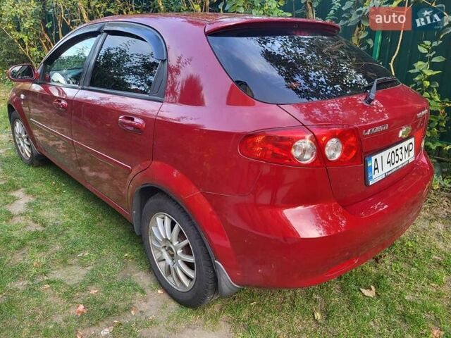 Красный Шевроле Лачетти, объемом двигателя 1.8 л и пробегом 110 тыс. км за 4500 $, фото 8 на Automoto.ua