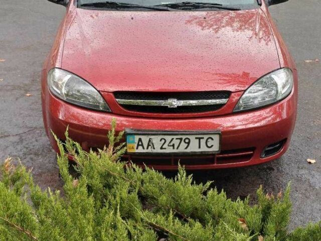 Красный Шевроле Лачетти, объемом двигателя 1.6 л и пробегом 264 тыс. км за 2500 $, фото 4 на Automoto.ua