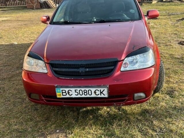 Красный Шевроле Лачетти, объемом двигателя 1.8 л и пробегом 328 тыс. км за 1800 $, фото 7 на Automoto.ua