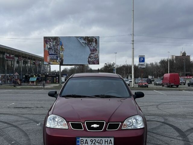 Красный Шевроле Лачетти, объемом двигателя 1.6 л и пробегом 222 тыс. км за 3999 $, фото 1 на Automoto.ua
